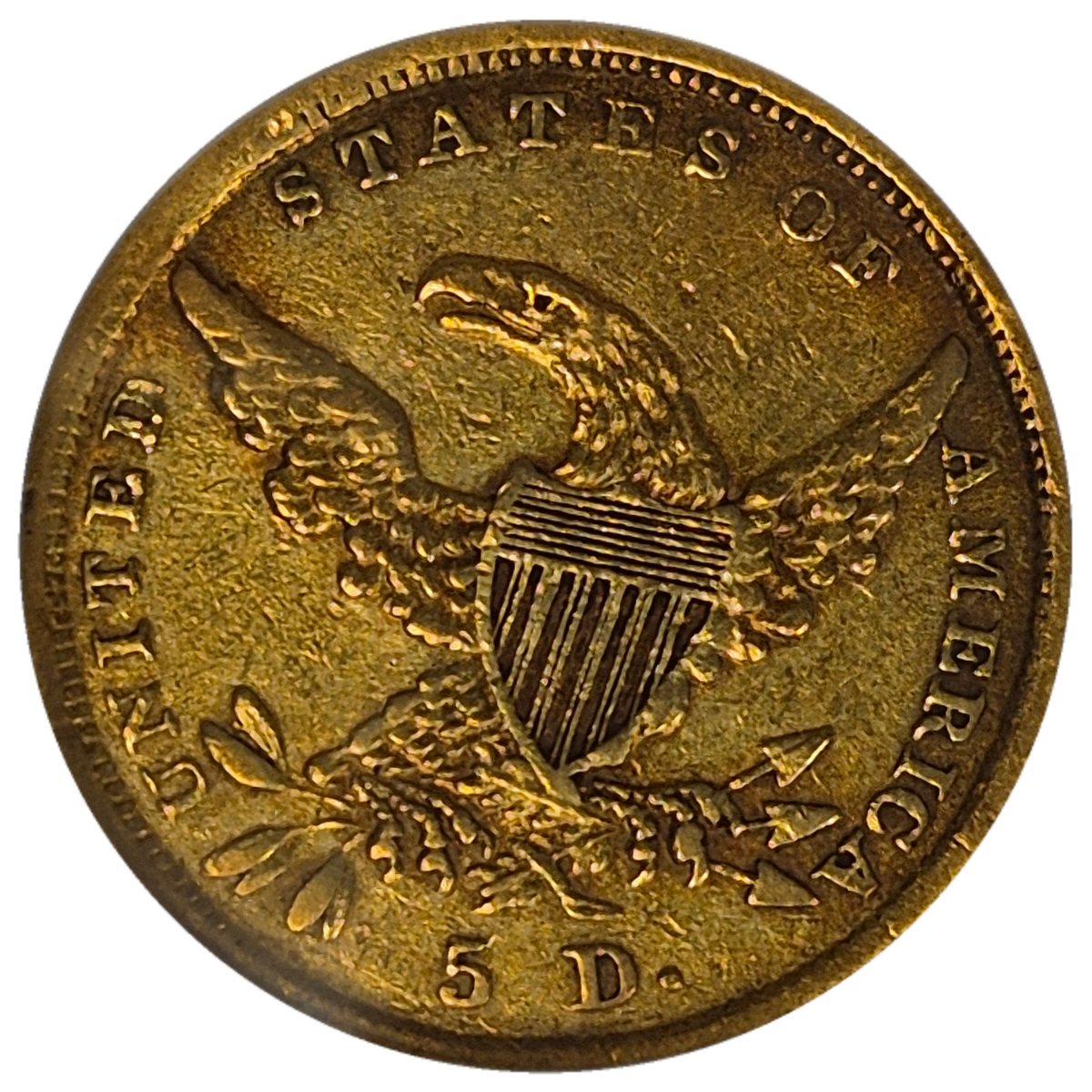 1838-D-$5-Classic-Head-First-Year-Dahlonega-Mint-Half-Eagle